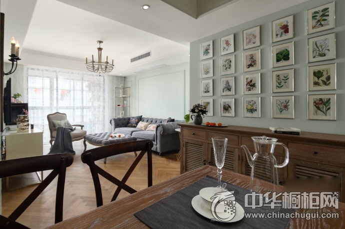 法式餐厅装修效果图