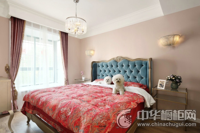 法式卧室装修效果图