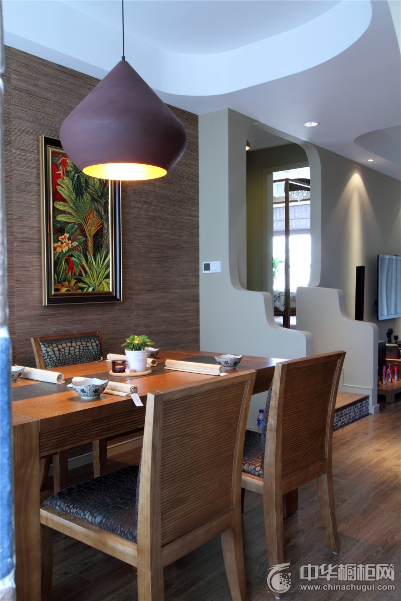 东南亚风格餐厅装修效果图