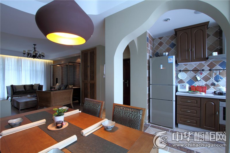 东南亚风格餐厅装修效果图