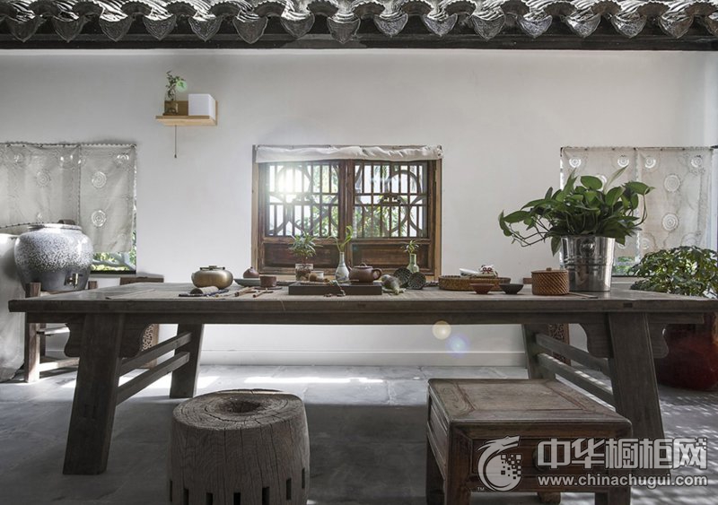 大户型混搭风庭院装修效果图