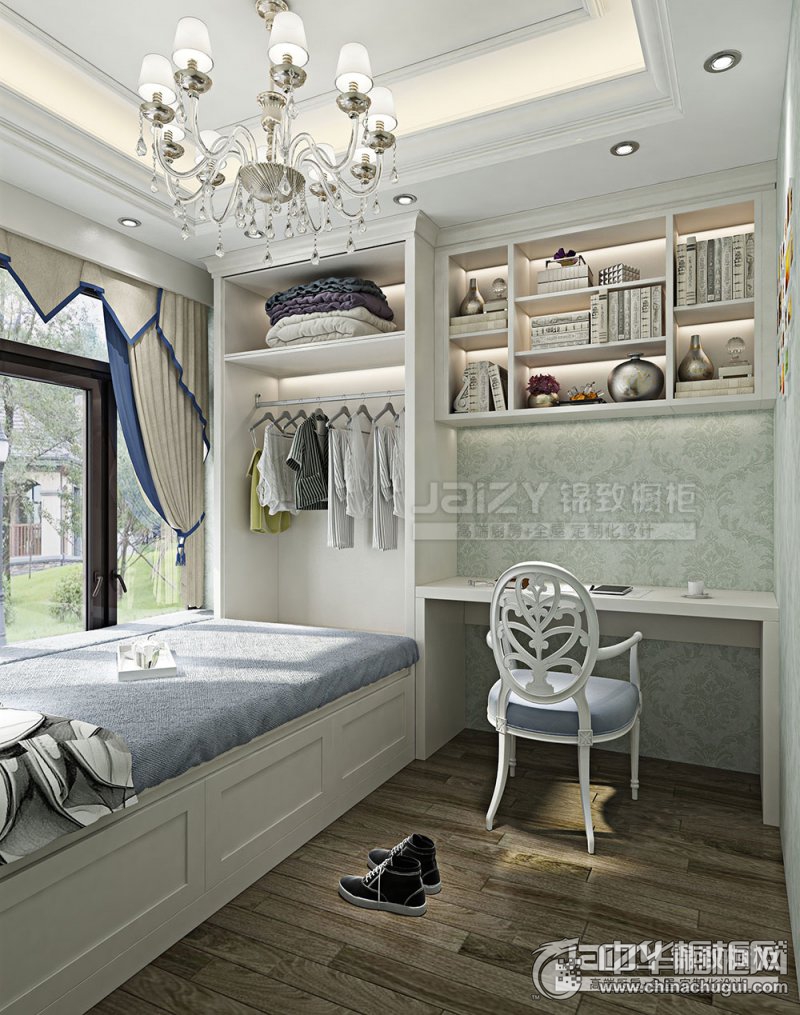 锦致橱柜 榻榻米  全屋定制 欧式分格_2